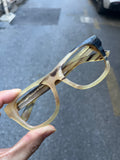Takemoto OX horn eyeglasses frames for Dennis