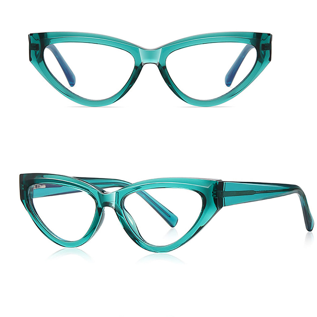 TR90 cat eye  eyeglasses frames 006 progressive lenses