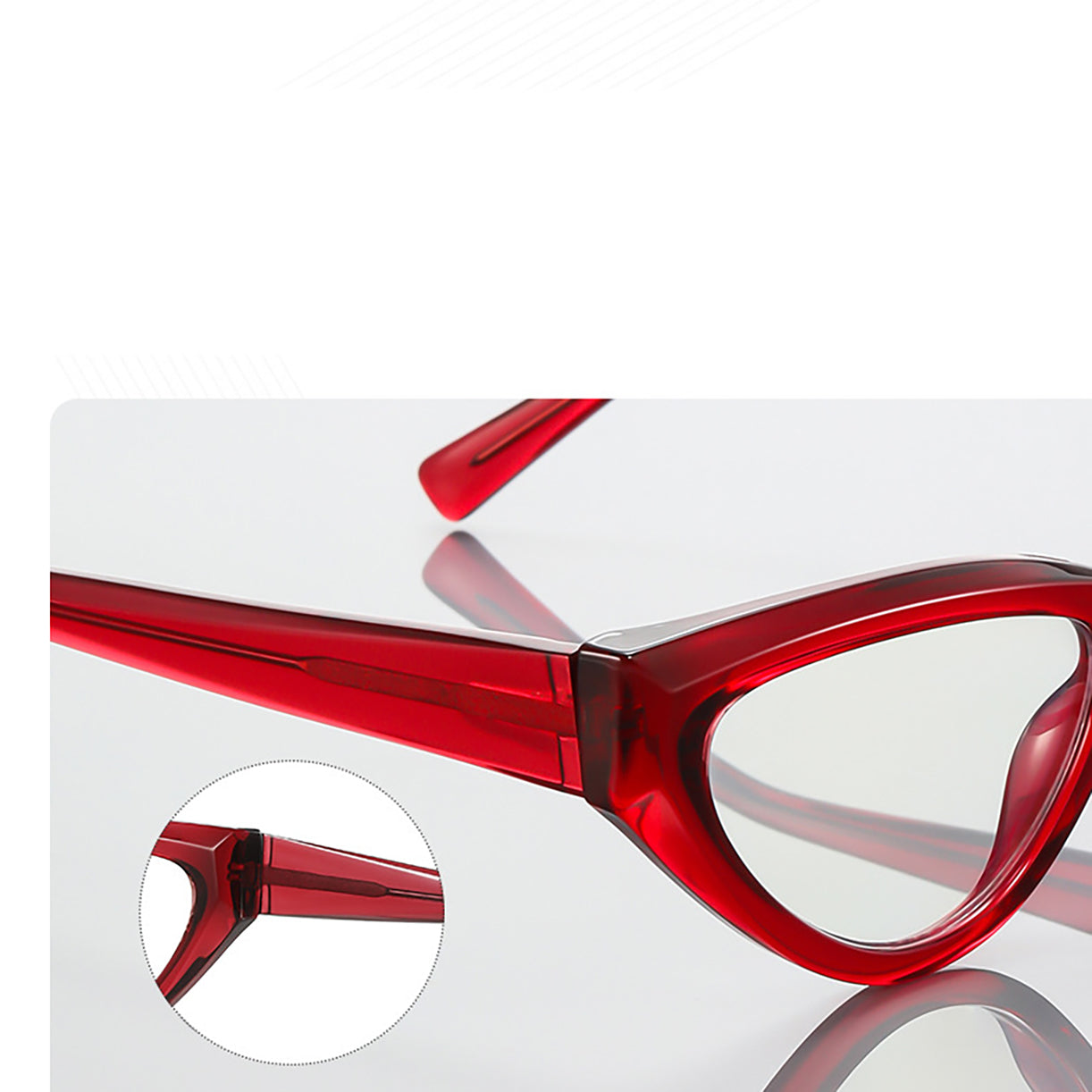 cat eye  eyeglasses frames 007 progressive lenses
