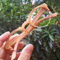 olive wood THANKS2011 semi-rimless